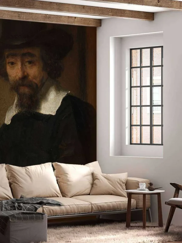 Best Portret van Ephram Bueno fotobehang Kunst & Design