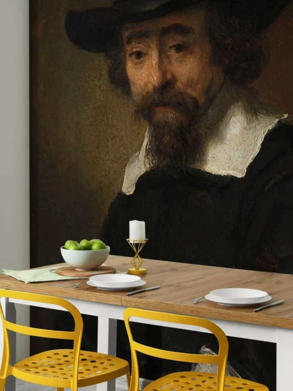 Best Portret van Ephram Bueno fotobehang Kunst & Design