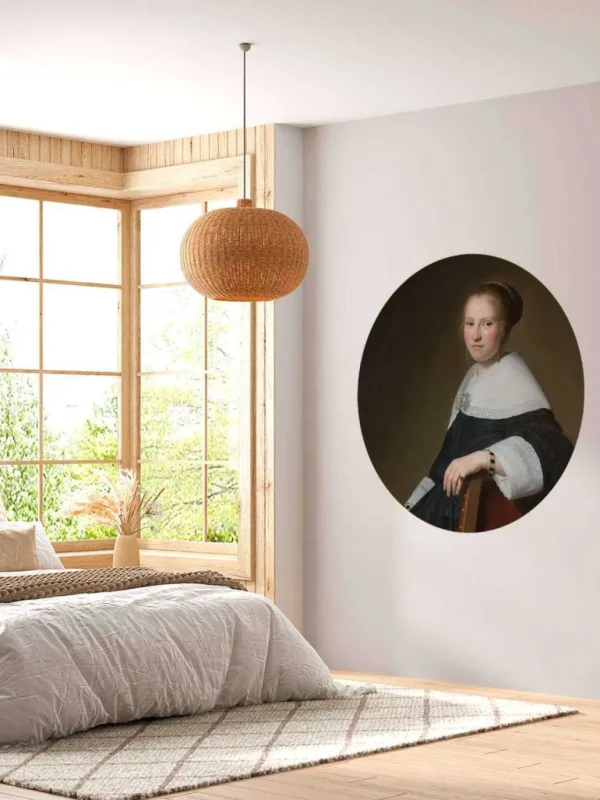 Clearance Portret van Maria van Strijp fotobehang Kunst & Design