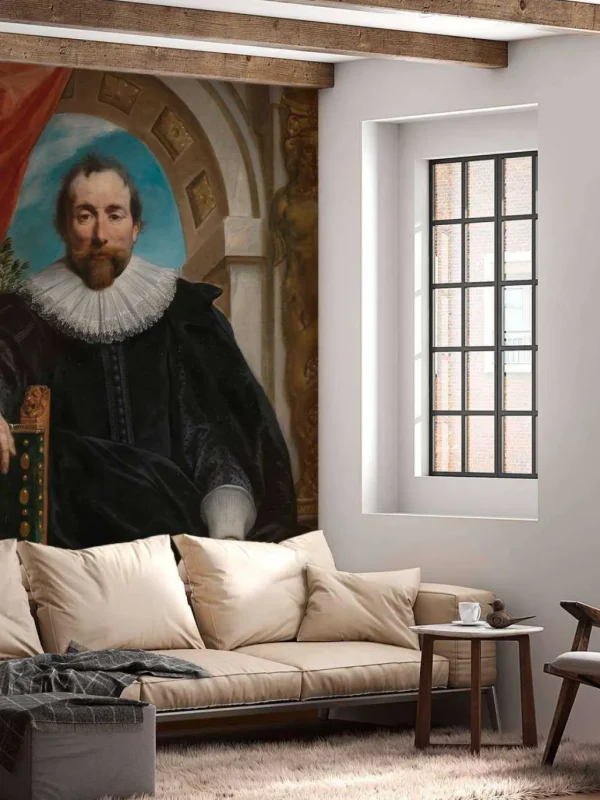 Clearance Portret van Rogier Le Witer fotobehang Kunst & Design
