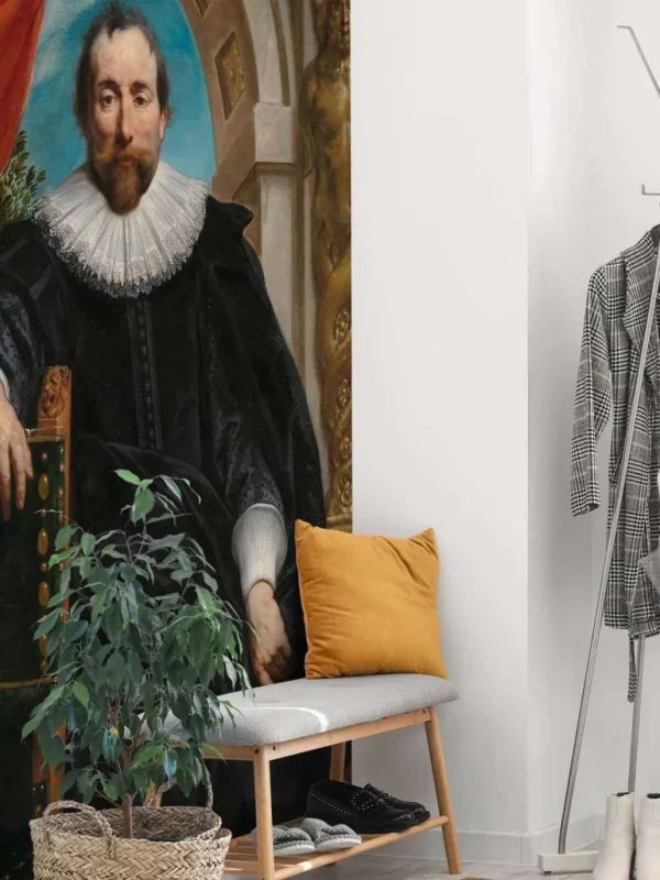 Clearance Portret van Rogier Le Witer fotobehang Kunst & Design