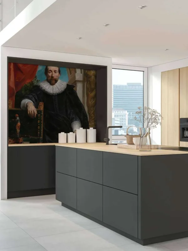 Clearance Portret van Rogier Le Witer fotobehang Kunst & Design
