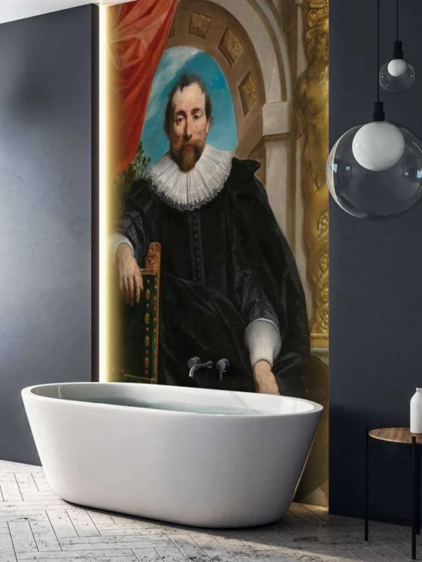 Clearance Portret van Rogier Le Witer fotobehang Kunst & Design