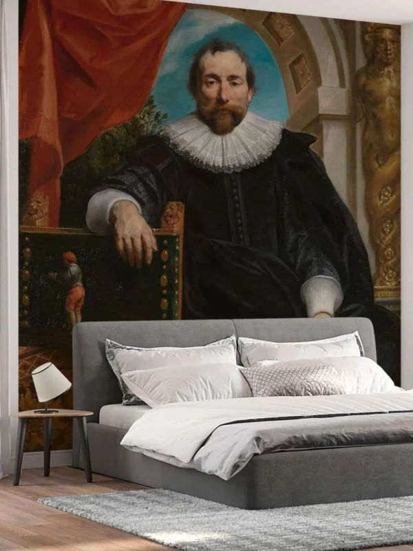 Clearance Portret van Rogier Le Witer fotobehang Kunst & Design