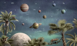 Online Pretty Planets Kinderkamer