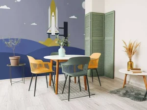 Fashion Raketlancering tussen de heuvels Kinderkamer