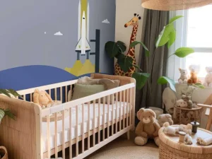 Fashion Raketlancering tussen de heuvels Kinderkamer