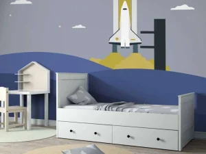Fashion Raketlancering tussen de heuvels Kinderkamer