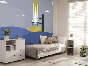 Fashion Raketlancering tussen de heuvels Kinderkamer