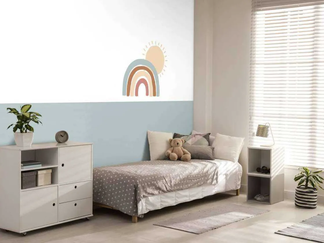 regenboog_met_zon_5.webp Online Regenboog met zon Kinderkamer