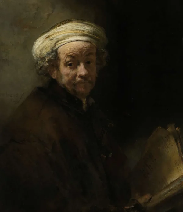 New Rembrandt van Rijn zelfportret fotobehang Kunst & Design
