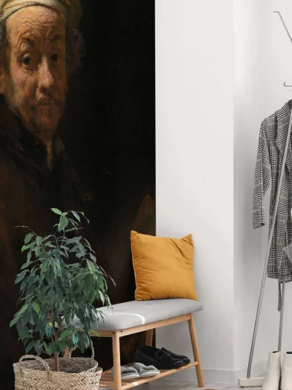 New Rembrandt van Rijn zelfportret fotobehang Kunst & Design