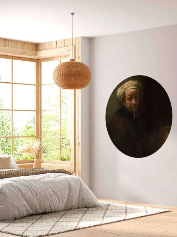New Rembrandt van Rijn zelfportret fotobehang Kunst & Design