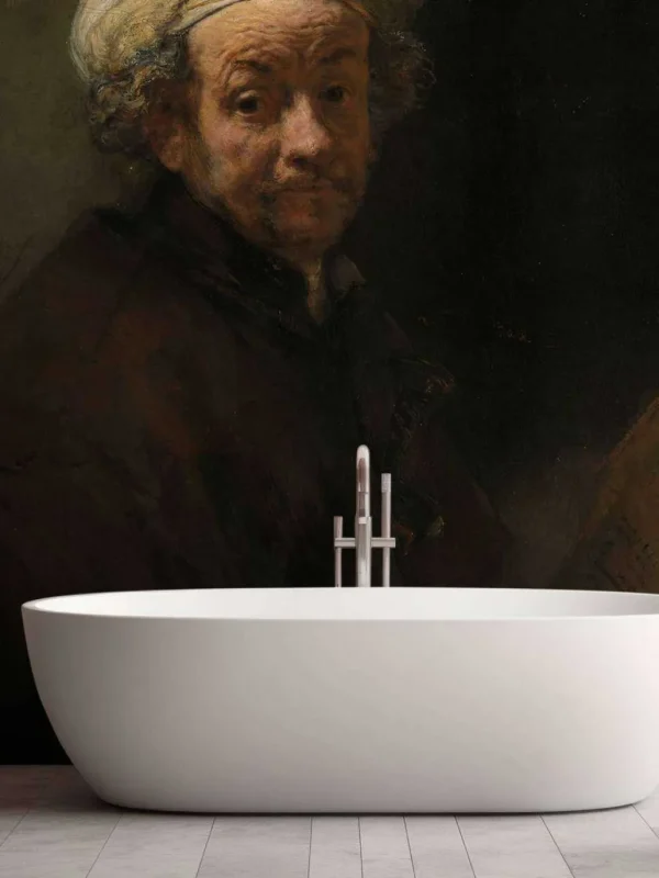 New Rembrandt van Rijn zelfportret fotobehang Kunst & Design