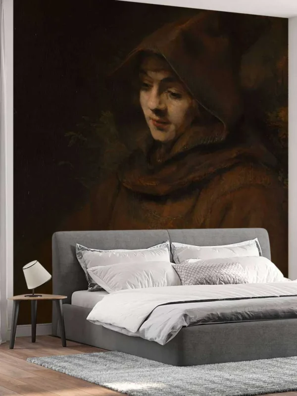 Outlet Rembrandts zoon Titus in monniksdracht fotobehang Kunst & Design