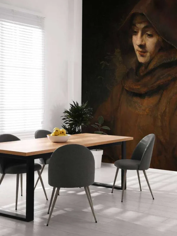 Outlet Rembrandts zoon Titus in monniksdracht fotobehang Kunst & Design