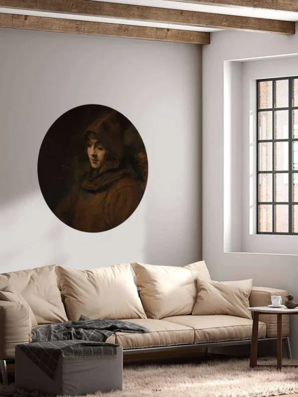 Outlet Rembrandts zoon Titus in monniksdracht fotobehang Kunst & Design