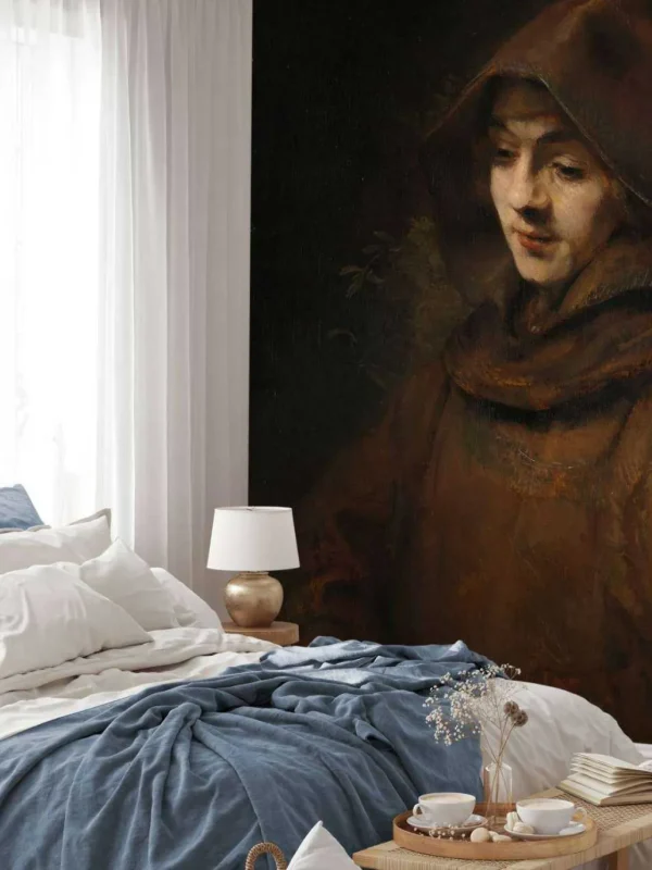 Outlet Rembrandts zoon Titus in monniksdracht fotobehang Kunst & Design
