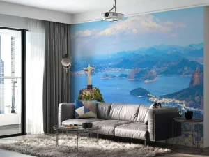 Discount Rio de Janeiro in de zomer fotobehang Kunst & Design