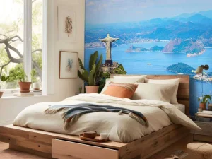 Discount Rio de Janeiro in de zomer fotobehang Kunst & Design