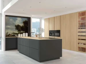 Best Rivierlandschap met een veerboot fotobehang Kunst & Design