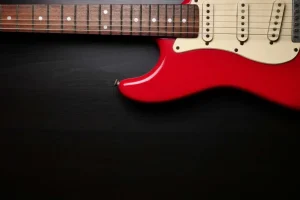 Hot Rode elektrische gitaar fotobehang Tienerkamer