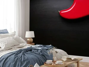 Hot Rode elektrische gitaar fotobehang Tienerkamer