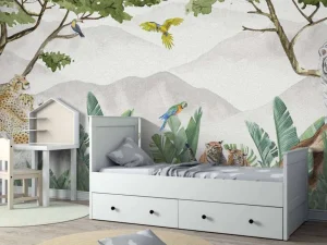 Hot Roofdieren in de jungle Kinderkamer