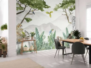 Hot Roofdieren in de jungle Kinderkamer