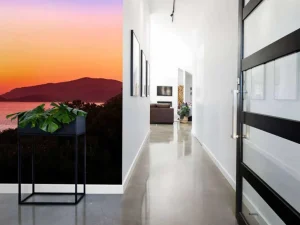 Outlet Roofvogel tijdens Zonsondergang fotobehang Dieren