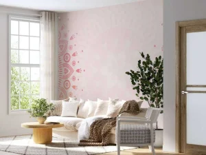 Discount Roze bloemen mandala's Bloemen