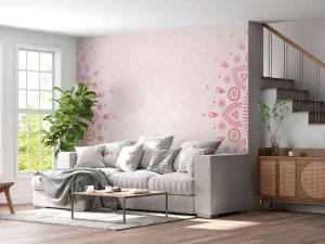 Discount Roze bloemen mandala's Bloemen