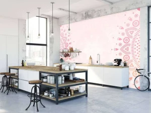 Discount Roze bloemen mandala's Bloemen