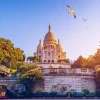 Online Sacre Coeur in Parijs fotobehang Architectuur