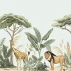 Hot Safari dieren Kinderkamer | Dieren