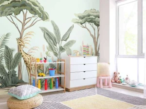 Hot Safari dieren Kinderkamer | Dieren