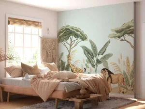 Hot Safari dieren Kinderkamer | Dieren