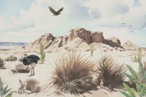 New Sahara dieren Kinderkamer | Dieren