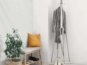 Clearance Schaduw van palmbladeren op de muur fotobehang Bloemen