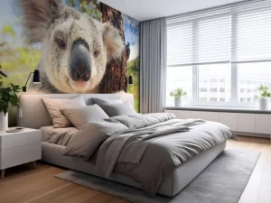 Hot Schattige koala fotobehang Kinderkamer | Dieren