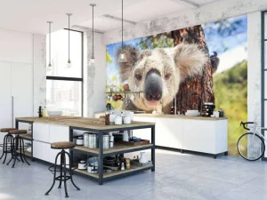 Hot Schattige koala fotobehang Kinderkamer | Dieren