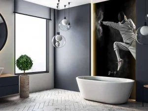Best Schermer in actie fotobehang Tienerkamer | Sport