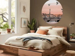 Discount Schets van Parijs fotobehang Tienerkamer | Kunst & Design