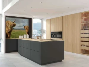 Online 2 Schotse Hooglanders fotobehang Dieren
