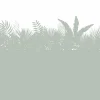 Clearance Silhouetten palmbladeren, lichtgroen Kinderkamer