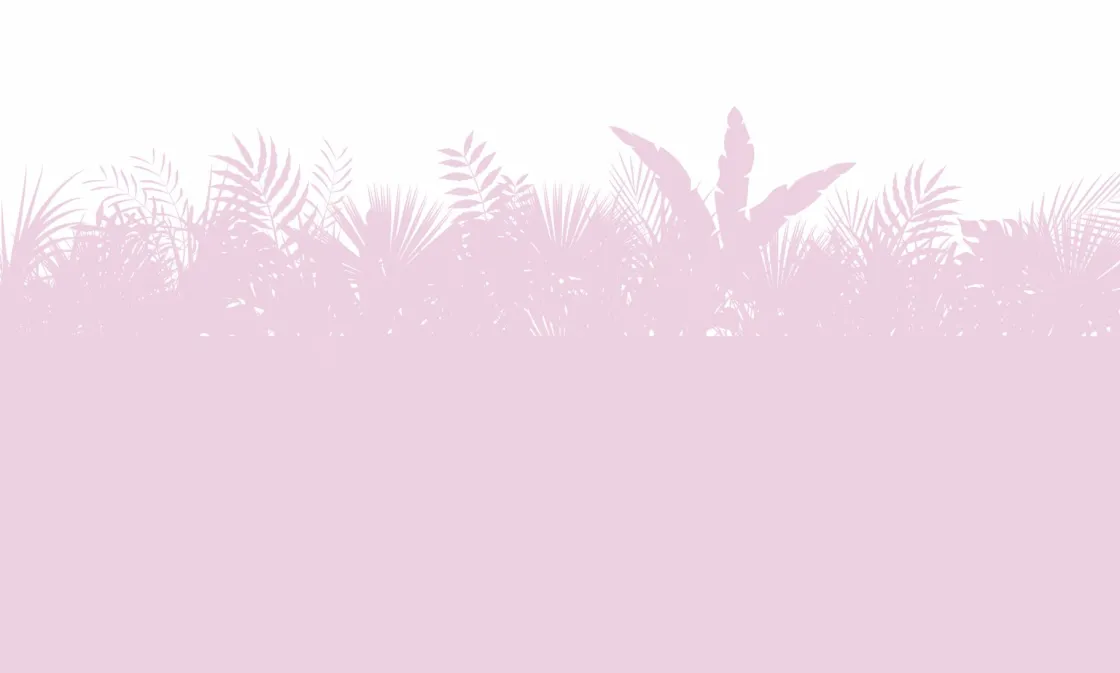 silhouetten_palmbladeren__0.webp Outlet Silhouetten palmbladeren, roze Kinderkamer