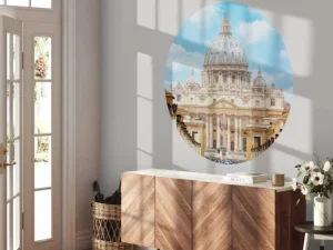Online Sint-Pieter toegangsweg fotobehang Architectuur
