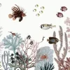 New Sir Edwards - Roaring Reef - White fotobehang Kinderkamer
