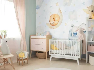 Sale Slapende vrienden in de wolken Babykamer