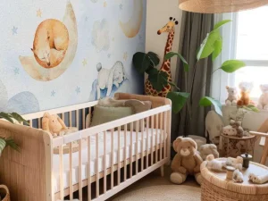 Sale Slapende vrienden in de wolken Babykamer